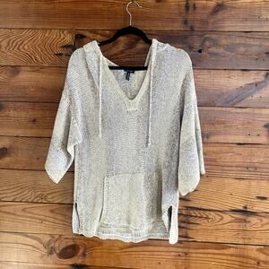 Splendid Knitted 1/2 Sleeve Hoodie - Size M/L